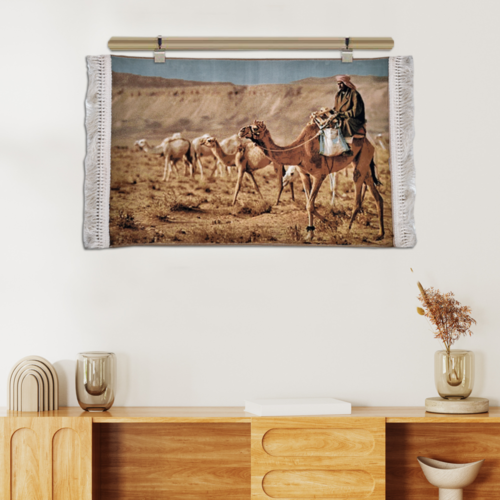 Bedouin Camels Tapestry – Wall Hanging Decor