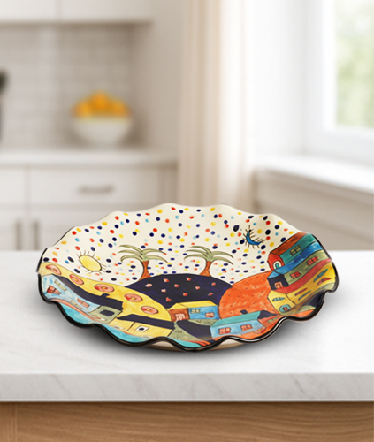 Turkish Wavy Circular Platter