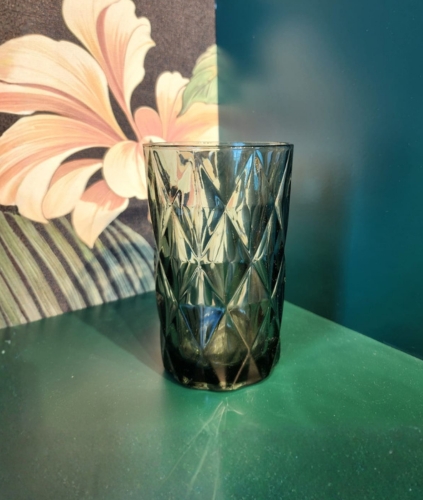 Olive Glass Tumbler Set of 6